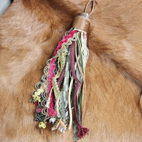 Handmade Tassel Necklace  - Picture 2 of 3